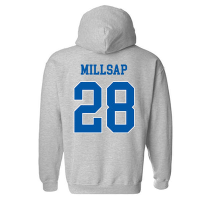 UNC Asheville - NCAA Baseball : Gunner Millsap - Classic Shersey Hooded Sweatshirt-1