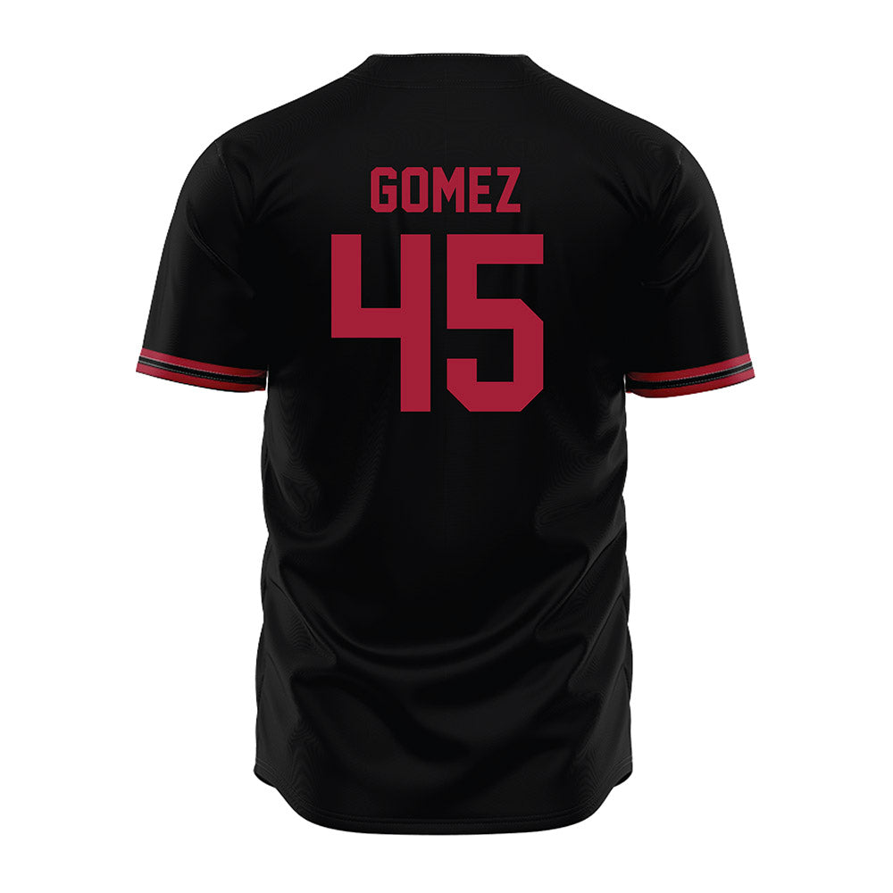 Stanford - NCAA Baseball : Cohen Gomez - Black Jersey-1
