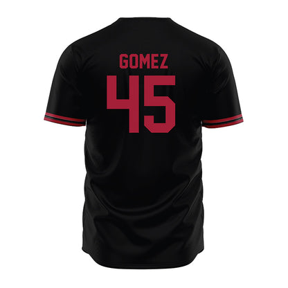 Stanford - NCAA Baseball : Cohen Gomez - Black Jersey-1