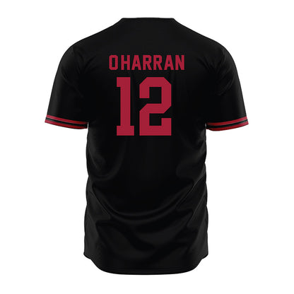 Stanford - NCAA Baseball : Toran O'Harran - Black Jersey-1
