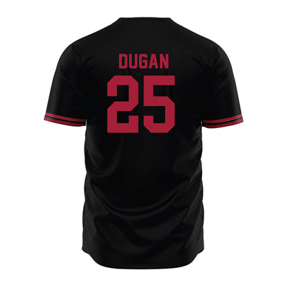 Stanford - NCAA Baseball : Nick Dugan - Black Jersey-1