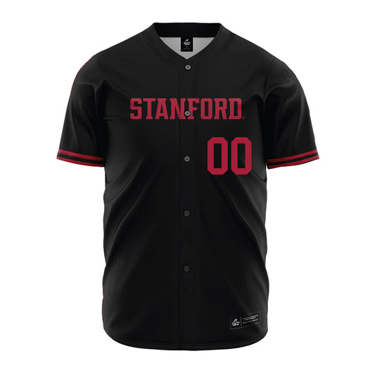 Stanford - NCAA Baseball : Alika Ahu - Black Jersey-0