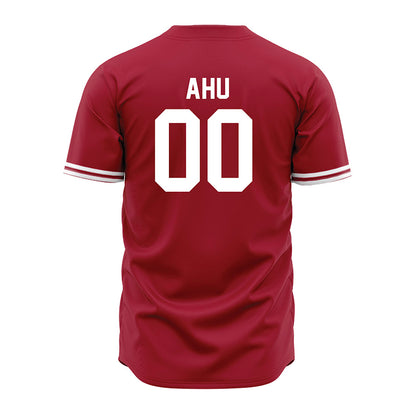 Stanford - NCAA Baseball : Alika Ahu - Cardinal Jersey-1