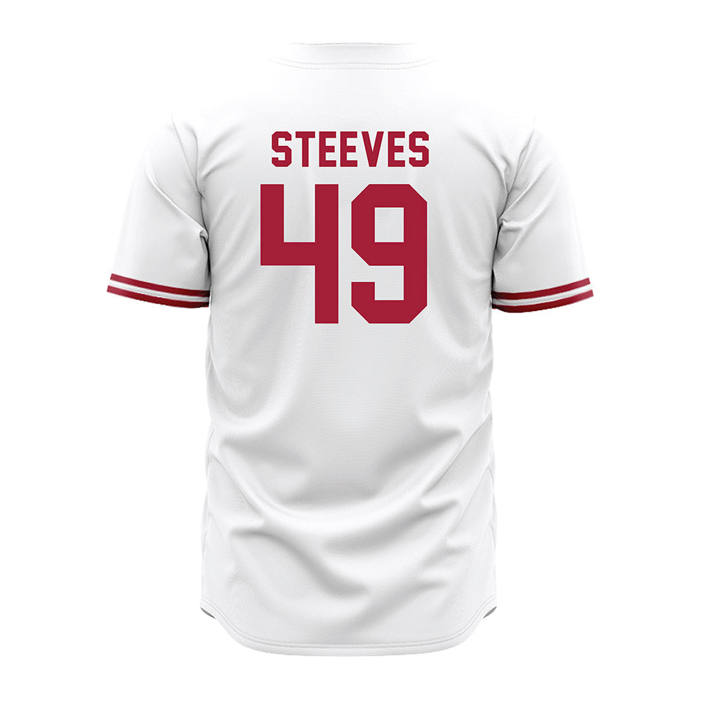 Stanford - NCAA Baseball : Austin Steeves - White Jersey-1