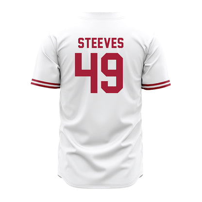 Stanford - NCAA Baseball : Austin Steeves - White Jersey-1