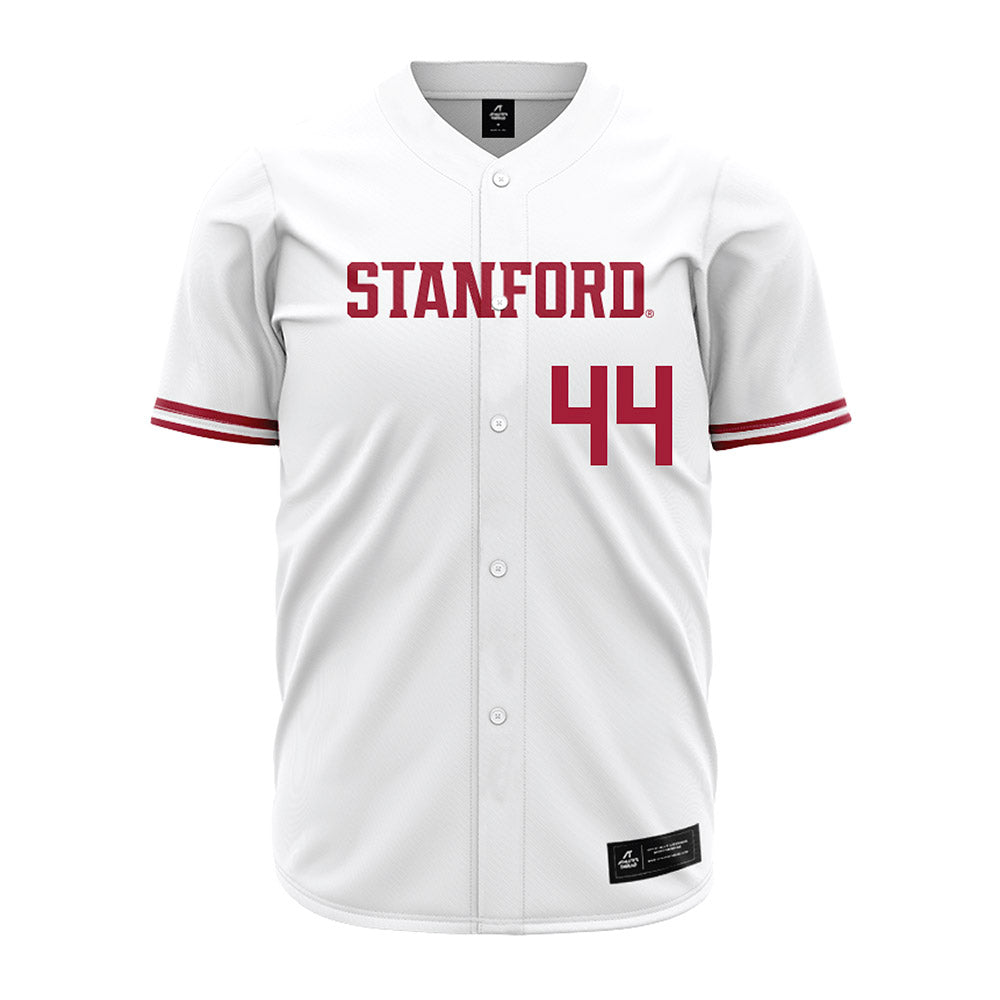 Stanford - NCAA Baseball : Quinten Marsh - White Jersey-0