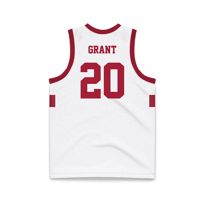 Stanford - NCAA Men's Basketball : Cameron Grant - White Basketball Jersey-1