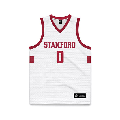 Stanford - NCAA Men's Basketball : Anthony Batson Jr. - White Basketball Jersey-0