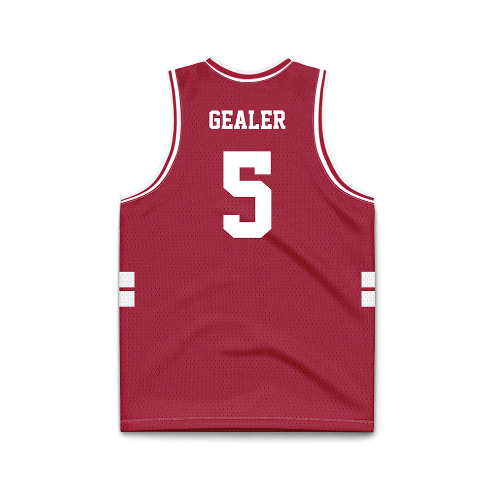 Stanford - NCAA Men's Basketball : Benny Gealer - Cardinal Basketball Jersey-1