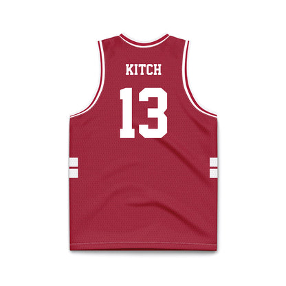 Stanford - NCAA Men's Basketball : Ethan Kitch - Cardinal Basketball Jersey-1