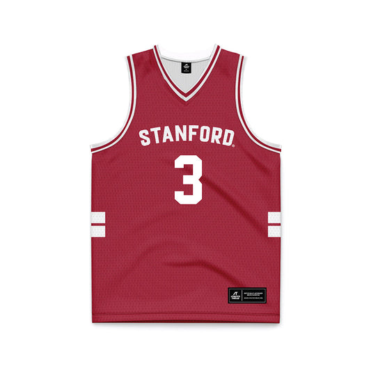 Stanford - NCAA Men's Basketball : Tallis Toure - Cardinal Basketball Jersey-0
