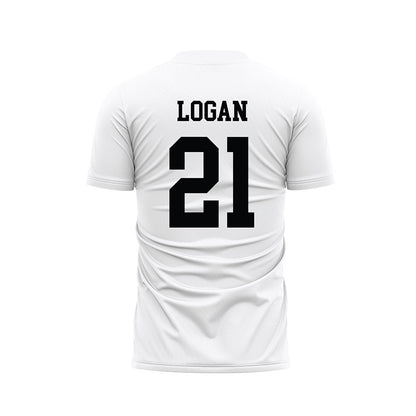 Stanford - NCAA Men's Soccer : Dillon Logan - White Soccer Jersey-1