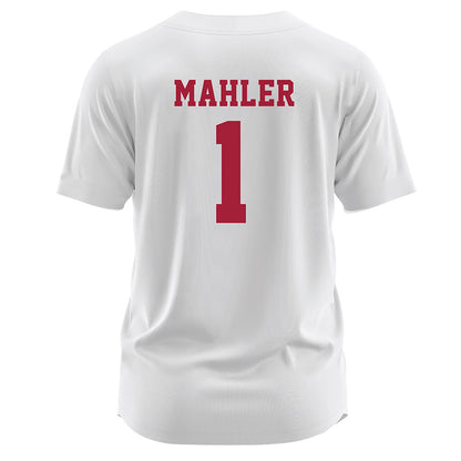 Stanford - NCAA Softball : River Mahler - White Jersey-1