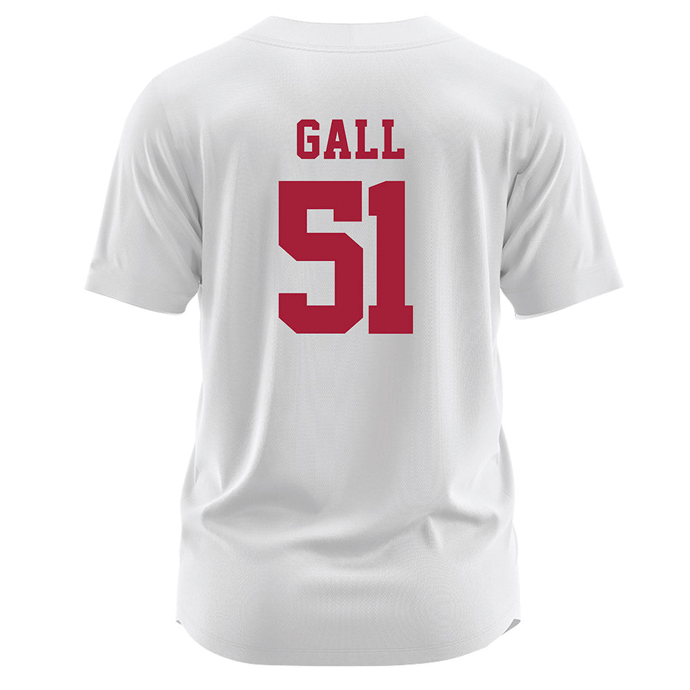 Stanford - NCAA Softball : Ava Gall - White Jersey-1