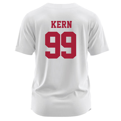 Stanford - NCAA Softball : Taryn Kern - White Jersey-1