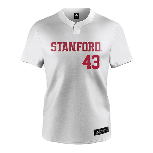 Stanford - NCAA Softball : Ella Murchison - White Jersey-0
