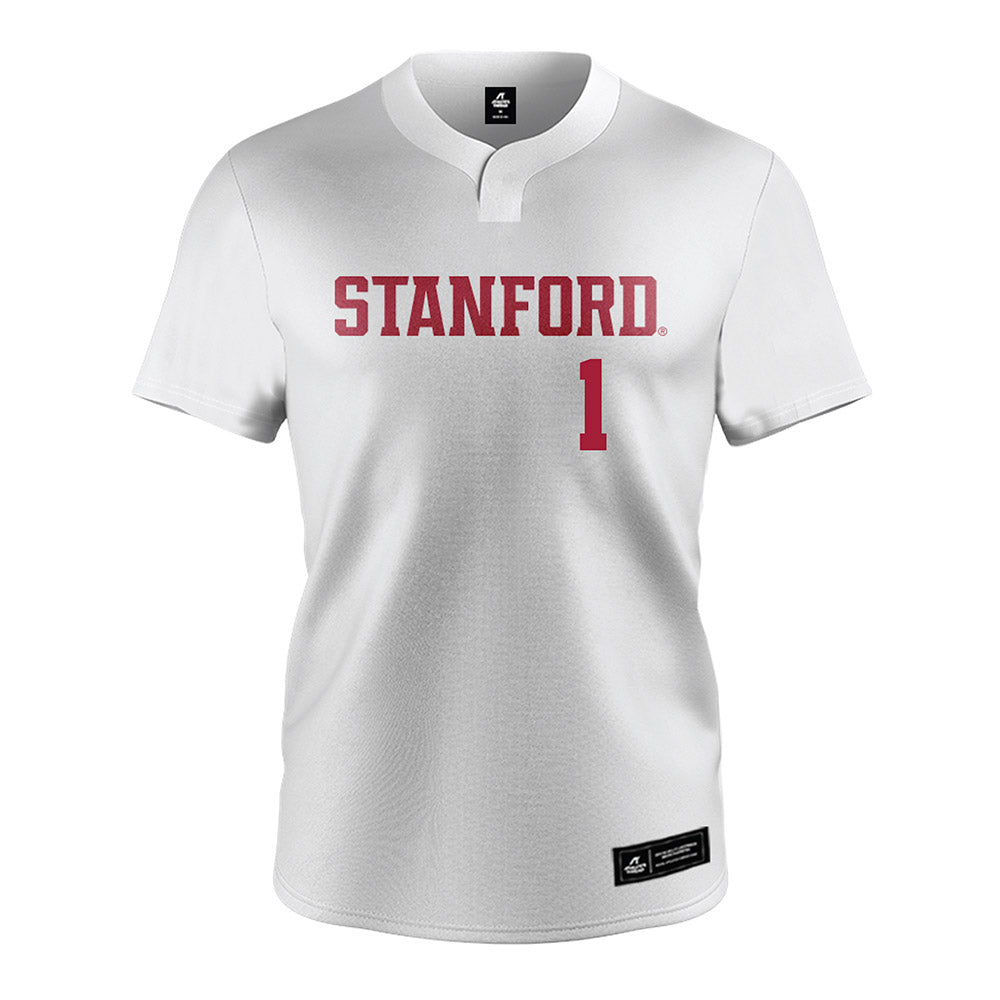 Stanford - NCAA Softball : River Mahler - White Jersey-0