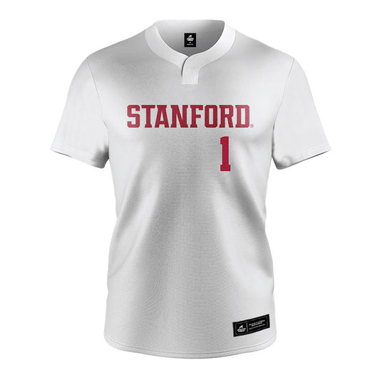 Stanford - NCAA Softball : River Mahler - White Jersey-0