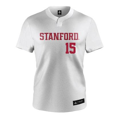 Stanford - NCAA Softball : Mylia Perez - White Jersey-0