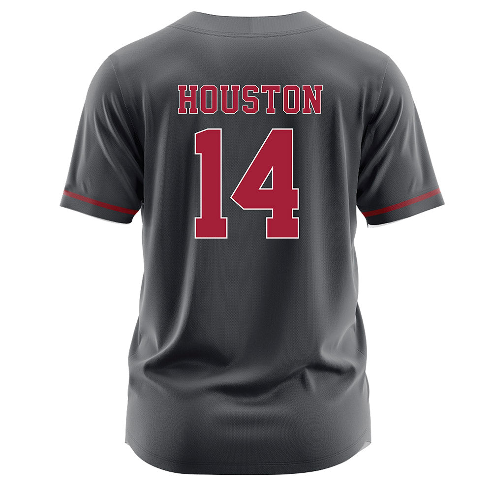 Stanford - NCAA Softball : Alyssa Houston - Grey Jersey-1
