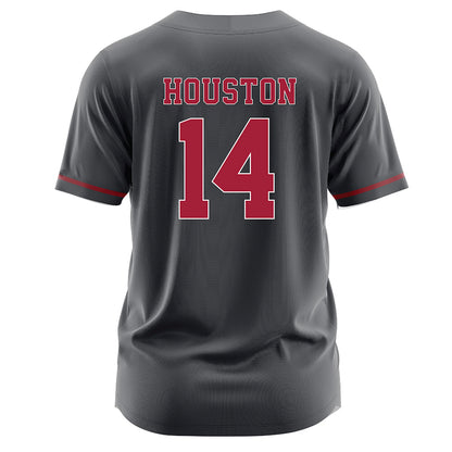 Stanford - NCAA Softball : Alyssa Houston - Grey Jersey-1