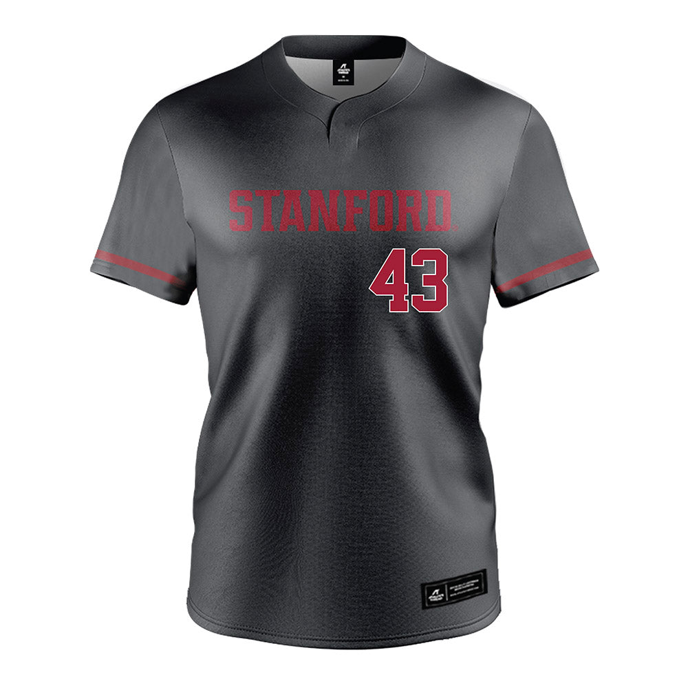 Stanford - NCAA Softball : Ella Murchison - Grey Jersey-0
