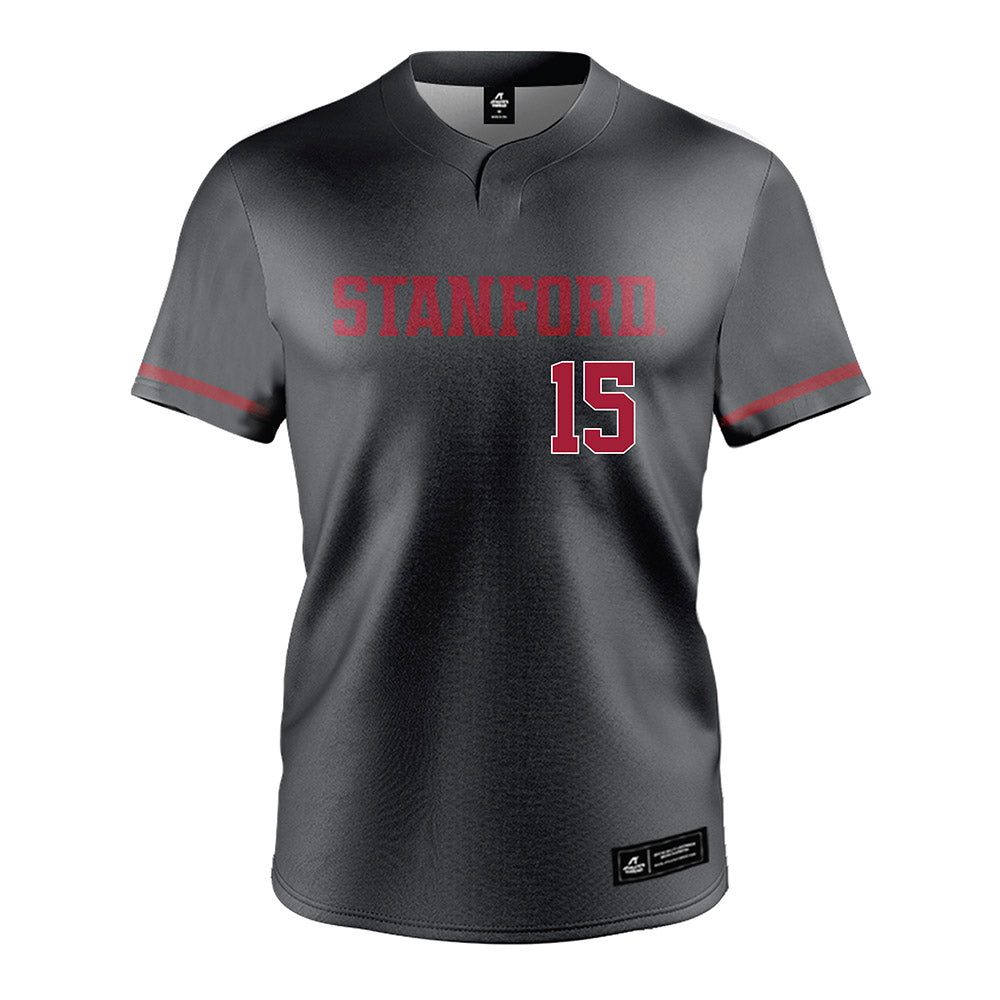 Stanford - NCAA Softball : Mylia Perez - Grey Jersey-0