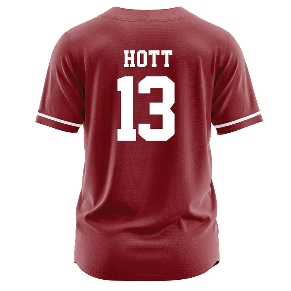 Stanford - NCAA Baseball : Ethan Hott - Cardinal Jersey-1