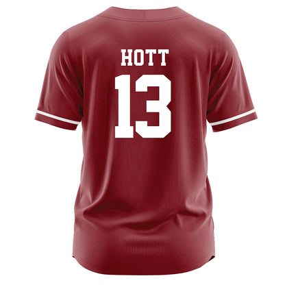 Stanford - NCAA Baseball : Ethan Hott - Cardinal Jersey-1