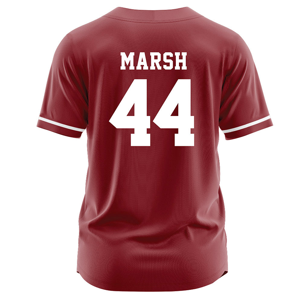 Stanford - NCAA Baseball : Quinten Marsh - Cardinal Jersey-1