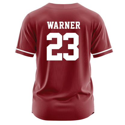 Stanford - NCAA Baseball : Parker Warner - Cardinal Jersey-1