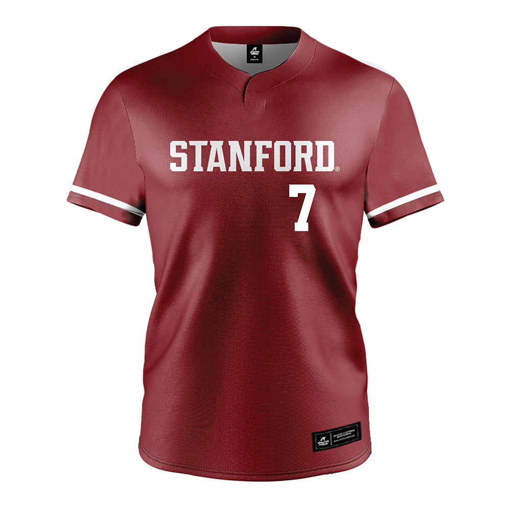 Stanford - NCAA Baseball : Philip Cheong - Cardinal Jersey-0