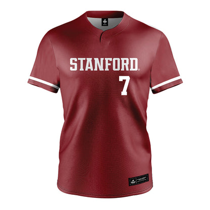 Stanford - NCAA Baseball : Philip Cheong - Cardinal Jersey-0
