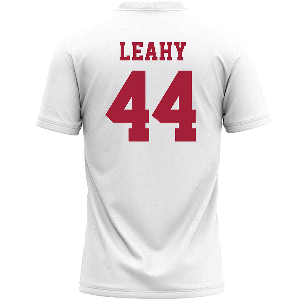 Stanford - NCAA Women's Lacrosse : Olivia Leahy - White Lacrosse Jersey -1