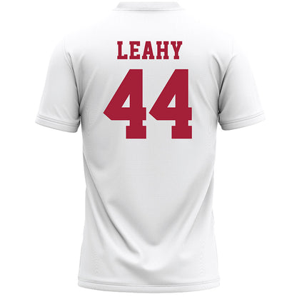 Stanford - NCAA Women's Lacrosse : Olivia Leahy - White Lacrosse Jersey -1