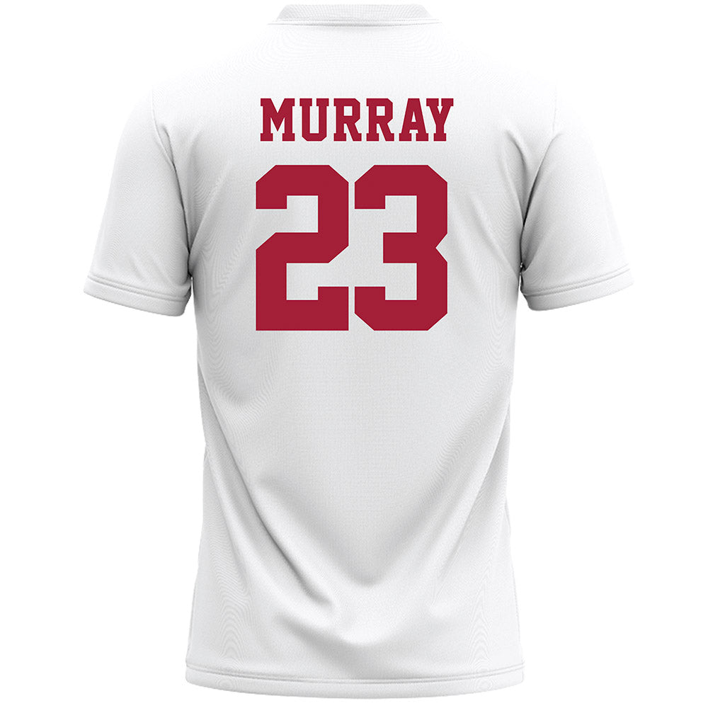 Stanford - NCAA Women's Lacrosse : Quinn Murray - White Lacrosse Jersey -1
