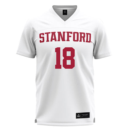 Stanford - NCAA Women's Lacrosse : Sawyer Billings - White Lacrosse Jersey -0