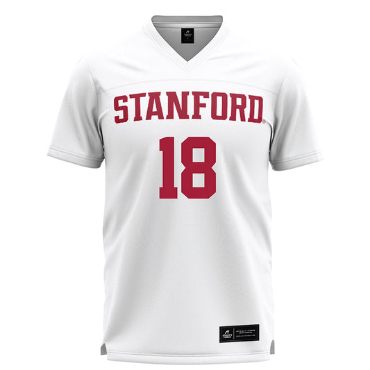Stanford - NCAA Women's Lacrosse : Sawyer Billings - White Lacrosse Jersey -0