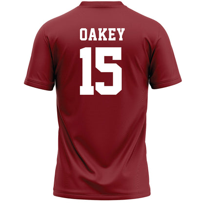Stanford - NCAA Women's Lacrosse : Martha Oakey - Cardinal Lacrosse Jersey -1