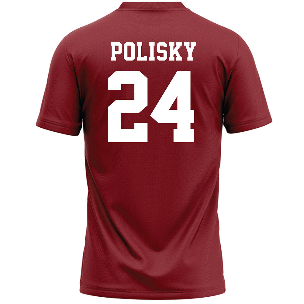 Stanford - NCAA Women's Lacrosse : Aliya Polisky - Cardinal Lacrosse Jersey -1