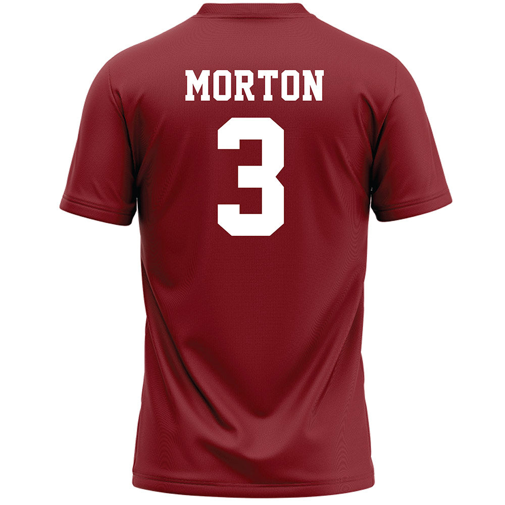 Stanford - NCAA Women's Lacrosse : Ella Morton - Cardinal Lacrosse Jersey -1