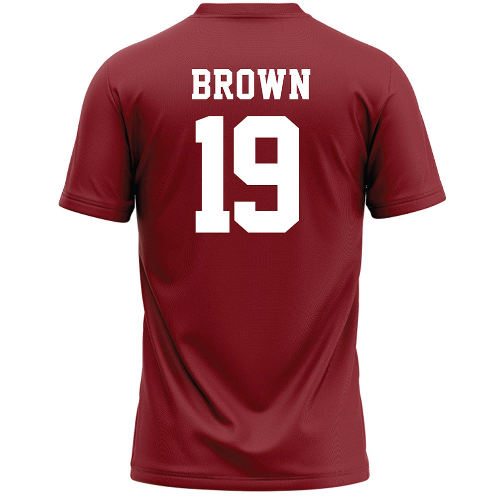 Stanford - NCAA Women's Lacrosse : Emma Brown - Cardinal Lacrosse Jersey -1