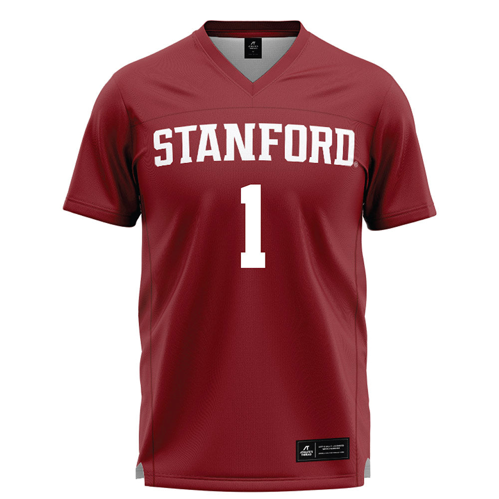 Stanford - NCAA Women's Lacrosse : Lucy Pearson - Cardinal Lacrosse Jersey -0