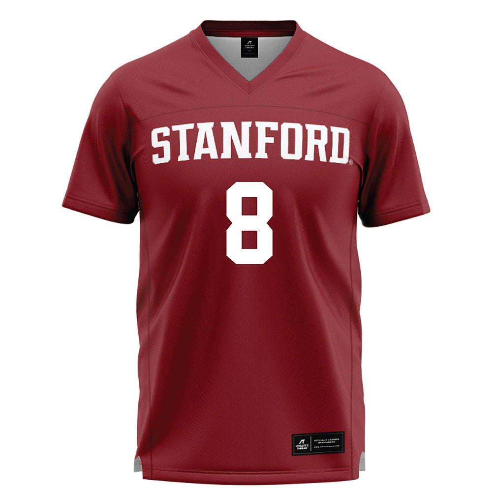 Stanford - NCAA Women's Lacrosse : Mallory Hasselbeck - Cardinal Lacrosse Jersey -0