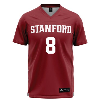 Stanford - NCAA Women's Lacrosse : Mallory Hasselbeck - Cardinal Lacrosse Jersey -0