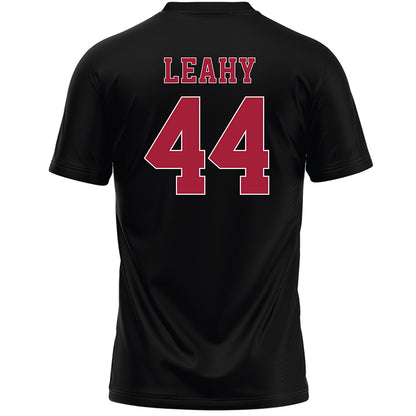 Stanford - NCAA Women's Lacrosse : Olivia Leahy - Black Lacrosse Jersey -1