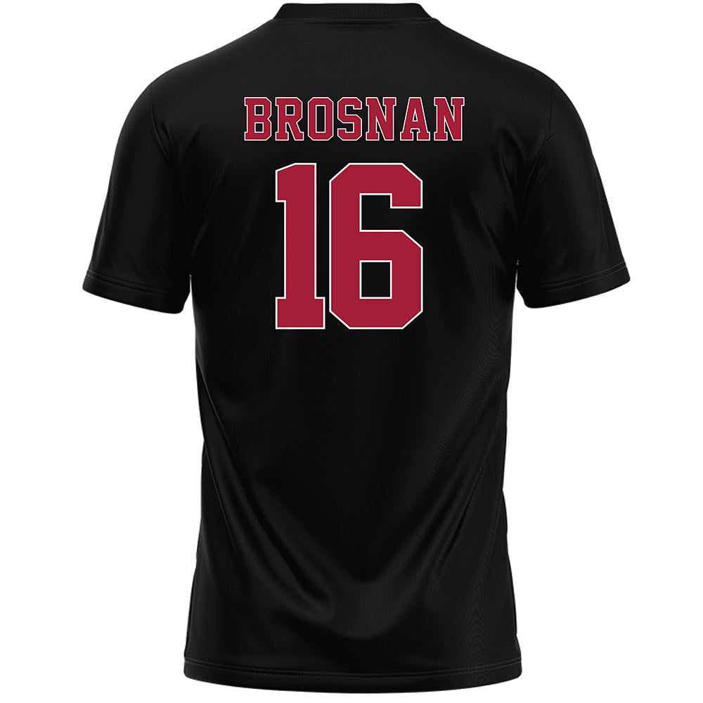 Stanford - NCAA Women's Lacrosse : Ava Brosnan - Black Lacrosse Jersey -1