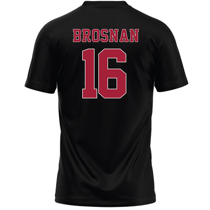 Stanford - NCAA Women's Lacrosse : Ava Brosnan - Black Lacrosse Jersey -1