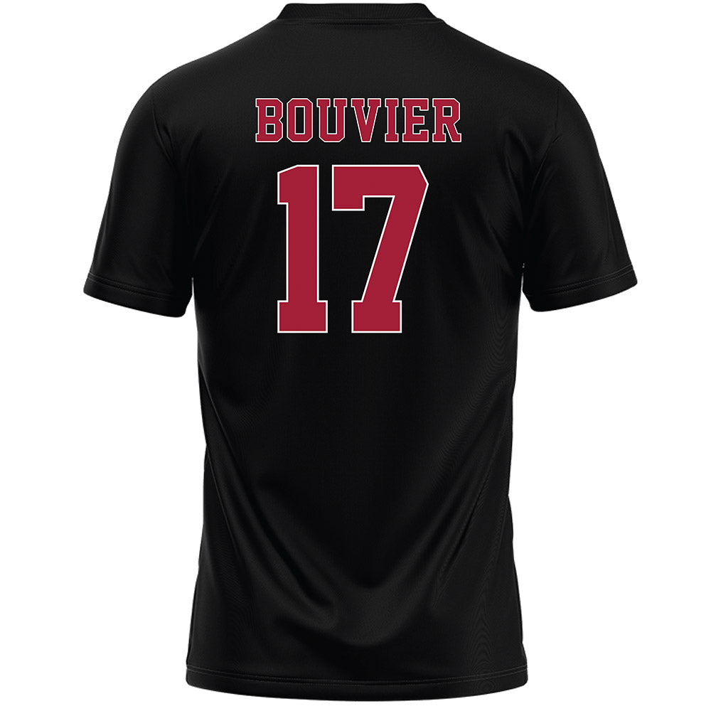 Stanford - NCAA Women's Lacrosse : Rylee Bouvier - Black Lacrosse Jersey -1