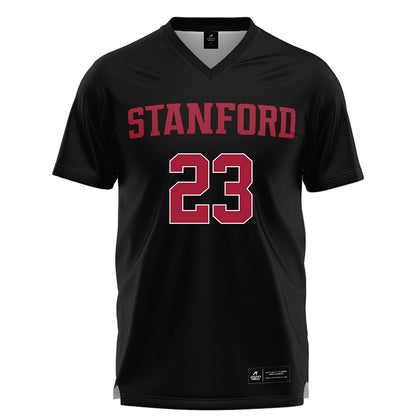 Stanford - NCAA Women's Lacrosse : Quinn Murray - Black Lacrosse Jersey -0
